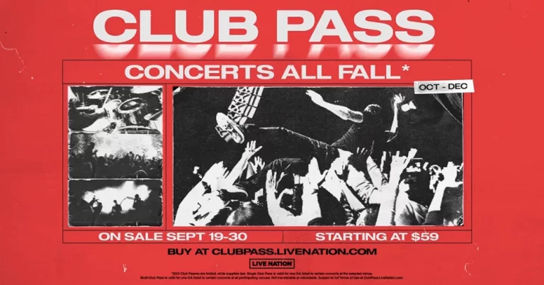 Live Nation Introduces Club Pass, a Season Pass for Concerts